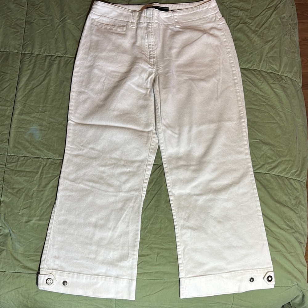 Jones Wear Wide-Leg cropped Pants
